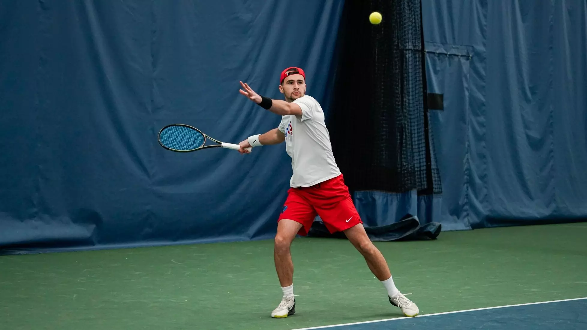 Forehand stroke at DePaul